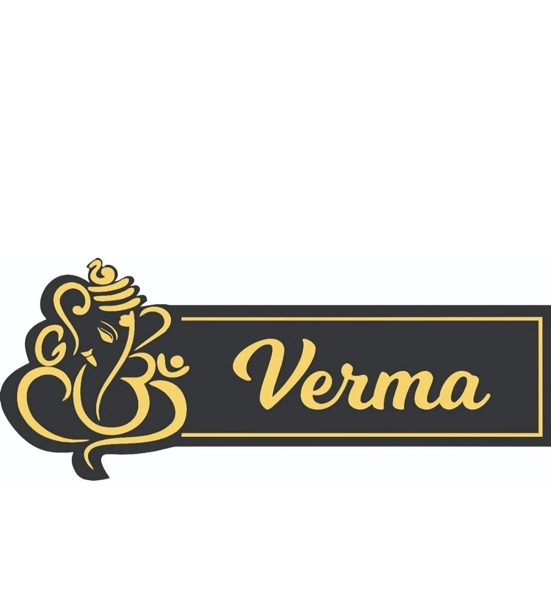 Name Plate Ganesh Bhagwan