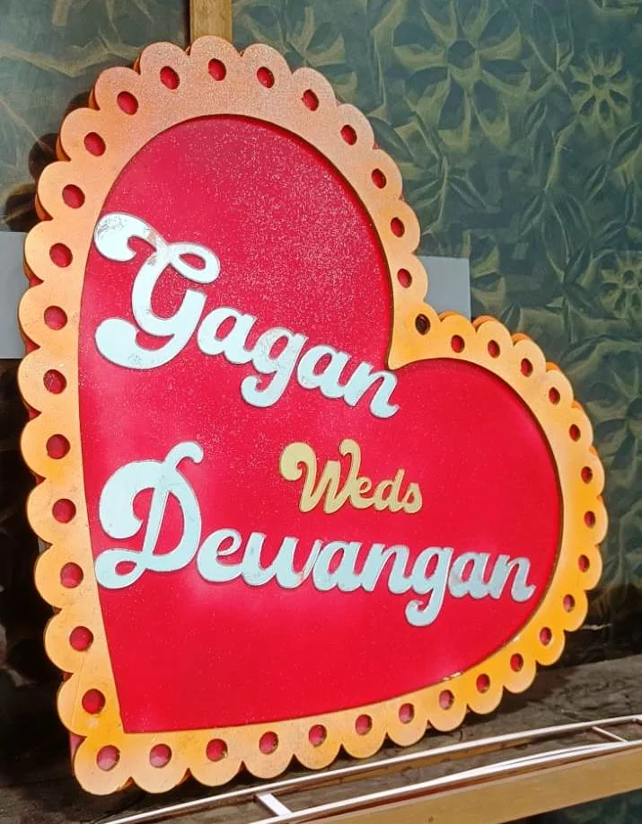 Wedding Name Design M1