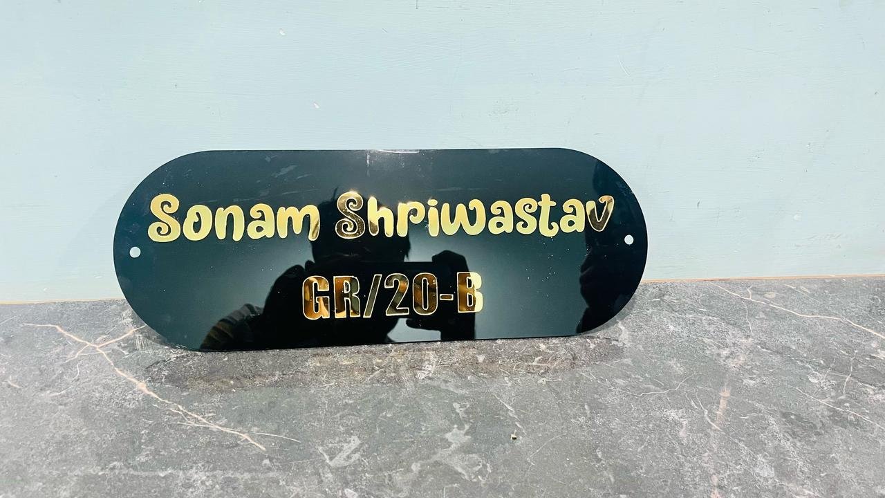 Name Plate 3001